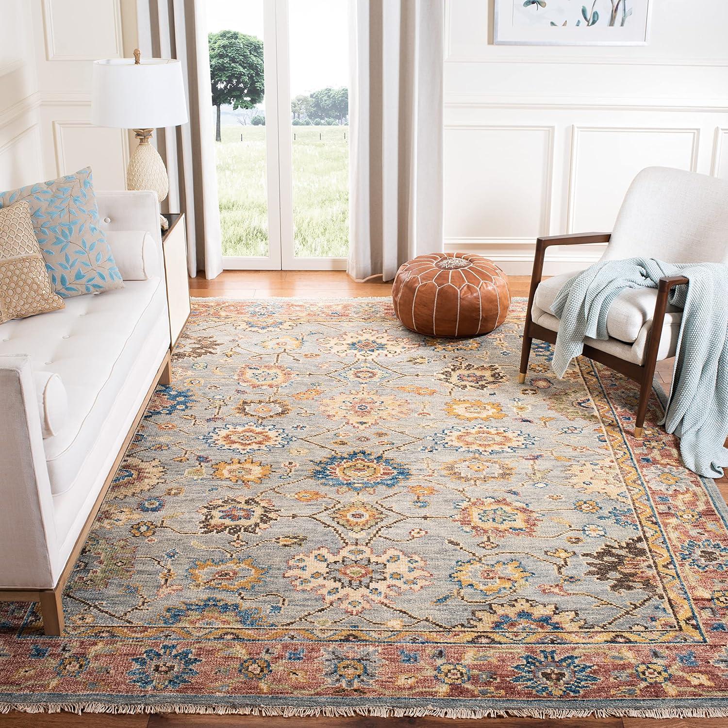 Samarkand Hand Knotted Wool Oriental Rug
