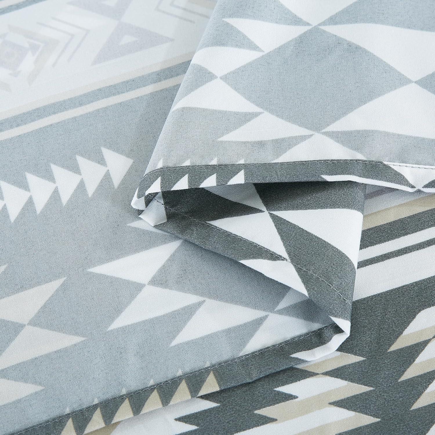 Chezmoi Collection Southwestern Geometric Printed Microfiber Bed Sheet Set