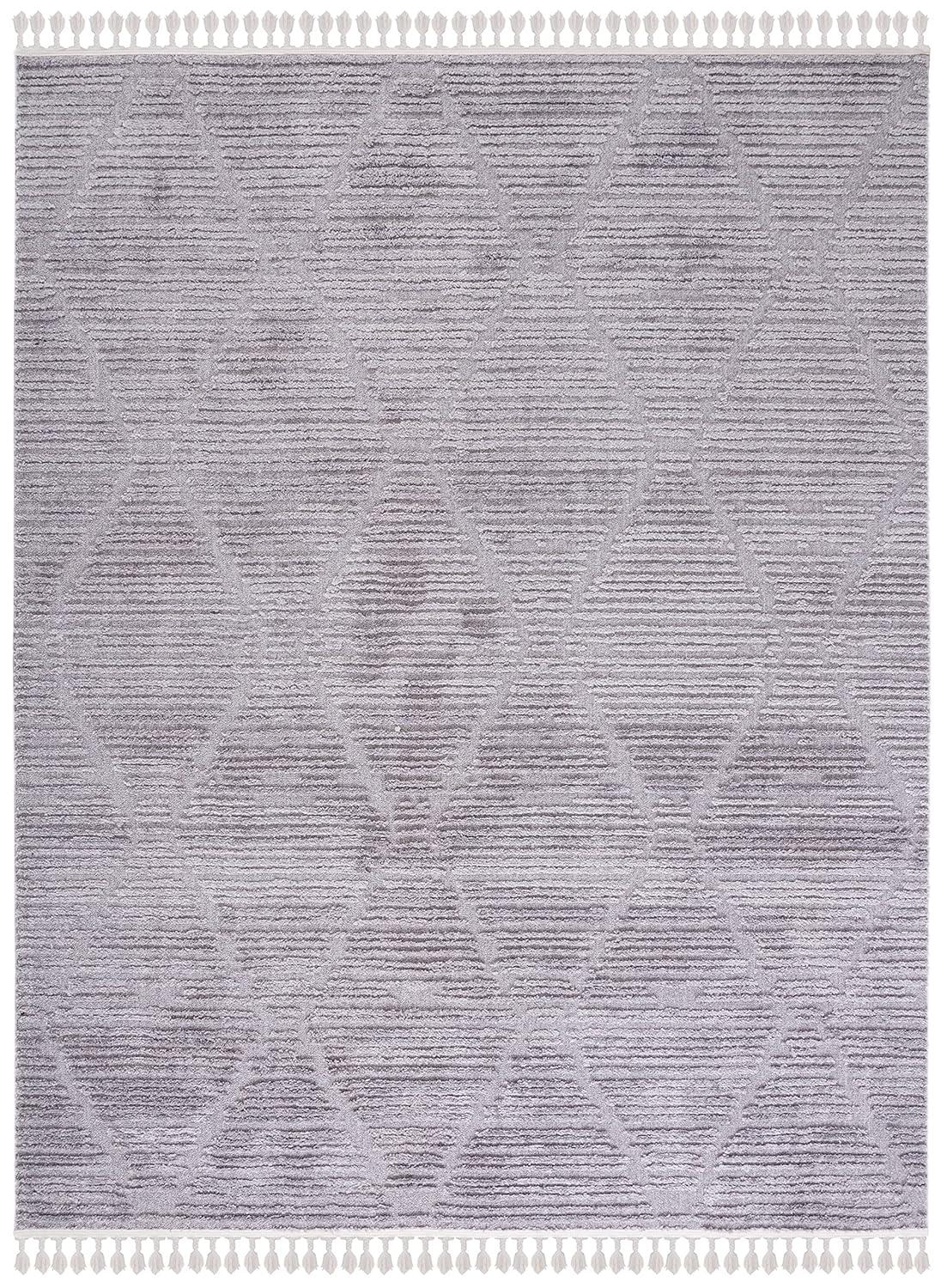 SAFAVIEH Marrakesh Naila Geometric Polyester Area Rug, Beige, 10' x 14'