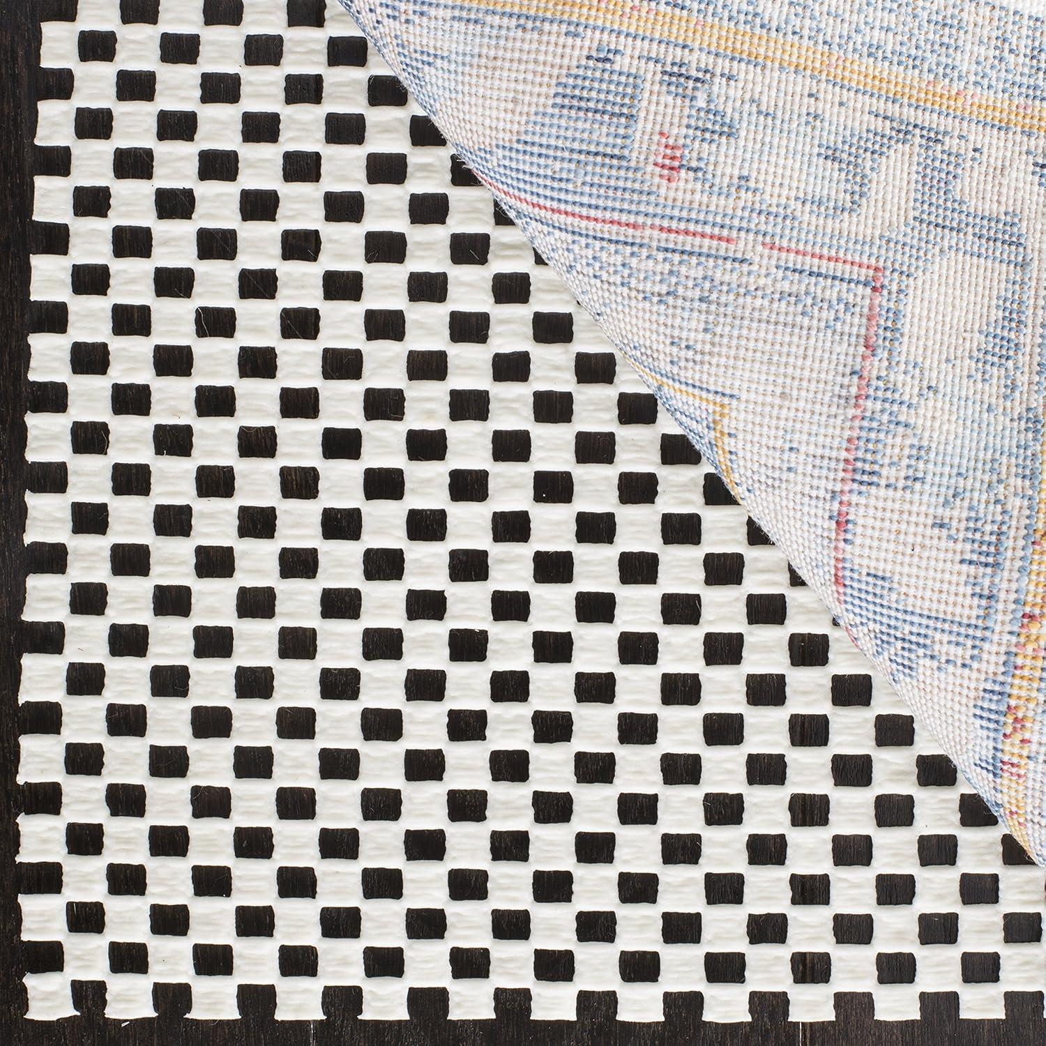 Grid Pad PAD111 Power Loomed Indoor Rug Pad - White - 2' x 8' - Safavieh