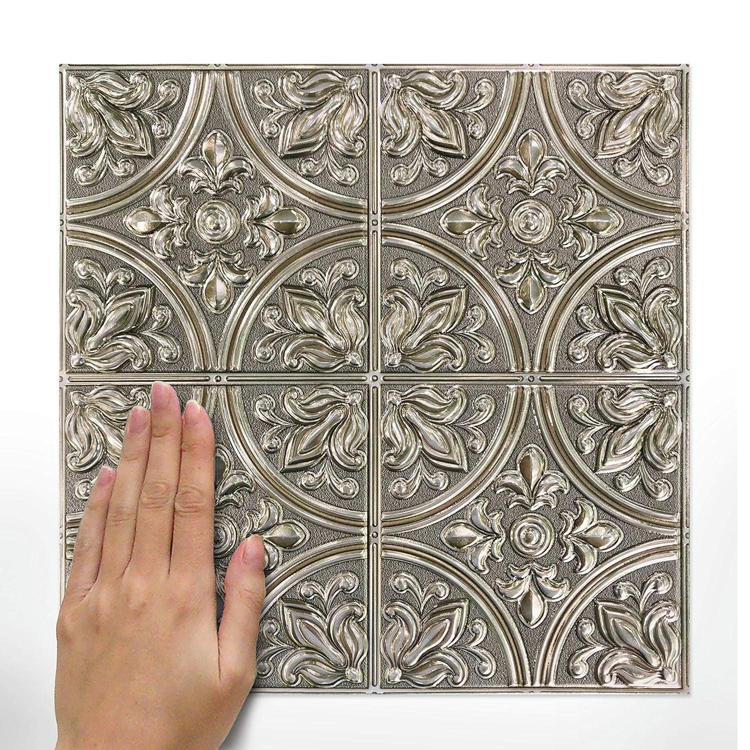 Room Mates 10.5'' x 10.5'' Metal Peel & Stick Field Title & Reviews | Wayfair
