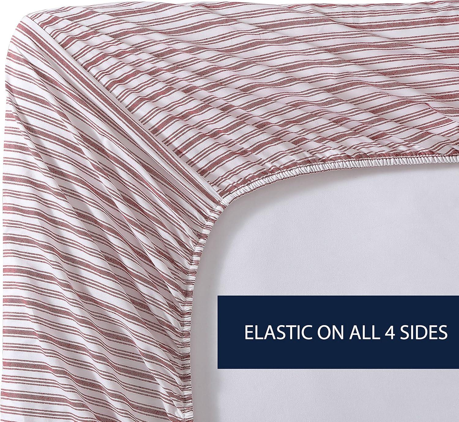 Nautica Printed Cotton Percale Sheet Sets