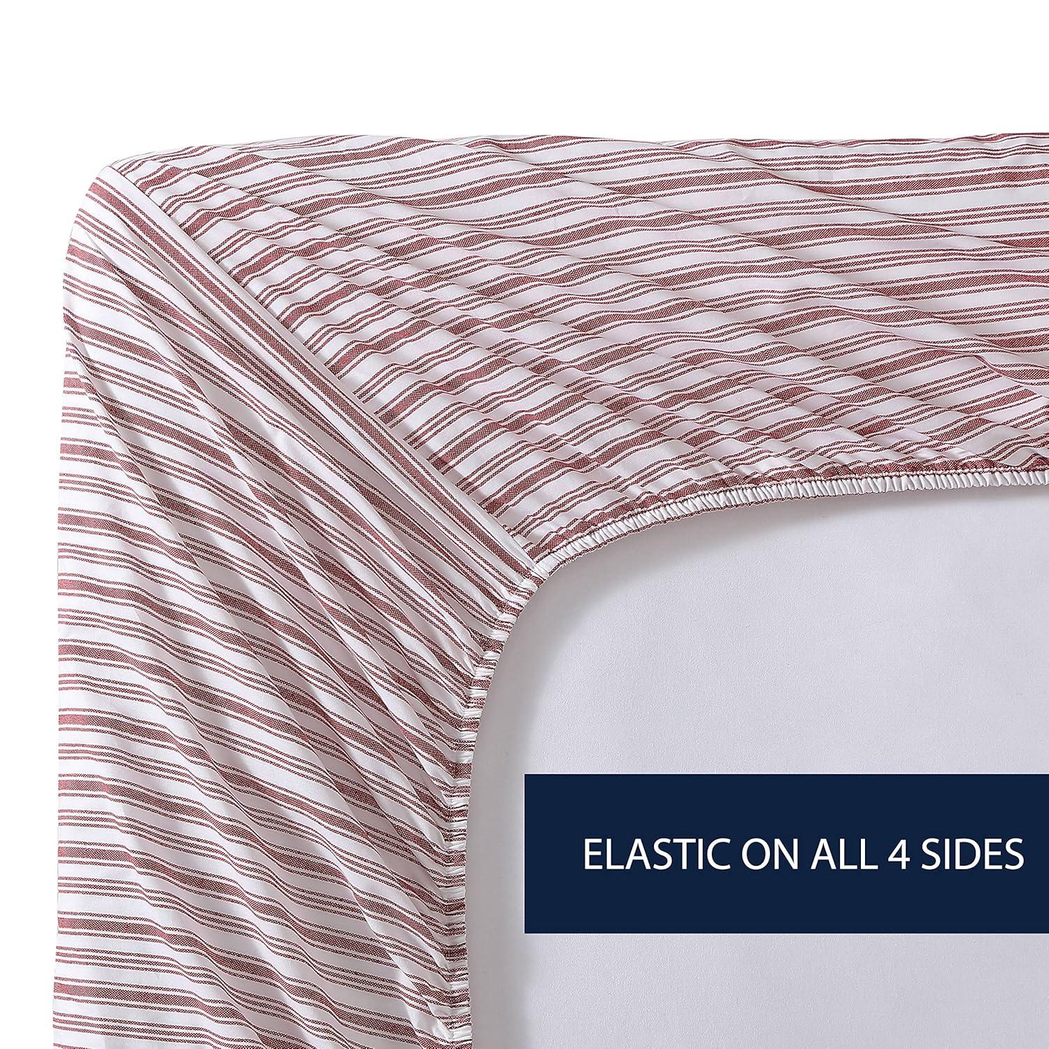 Nautica Nautica Printed Cotton Percale Sheet Sets