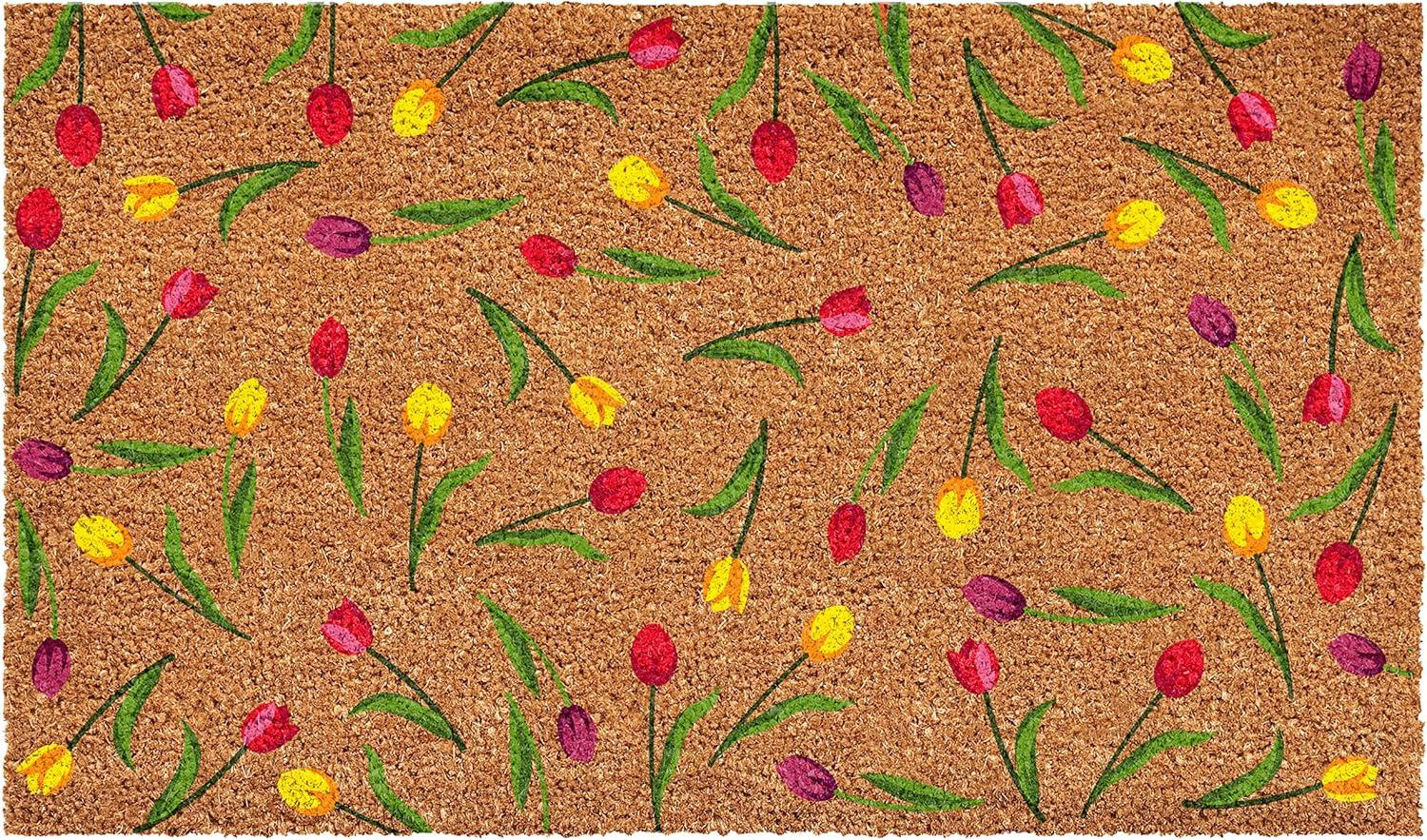 Calloway Mills Colorful Tulips Doormat
