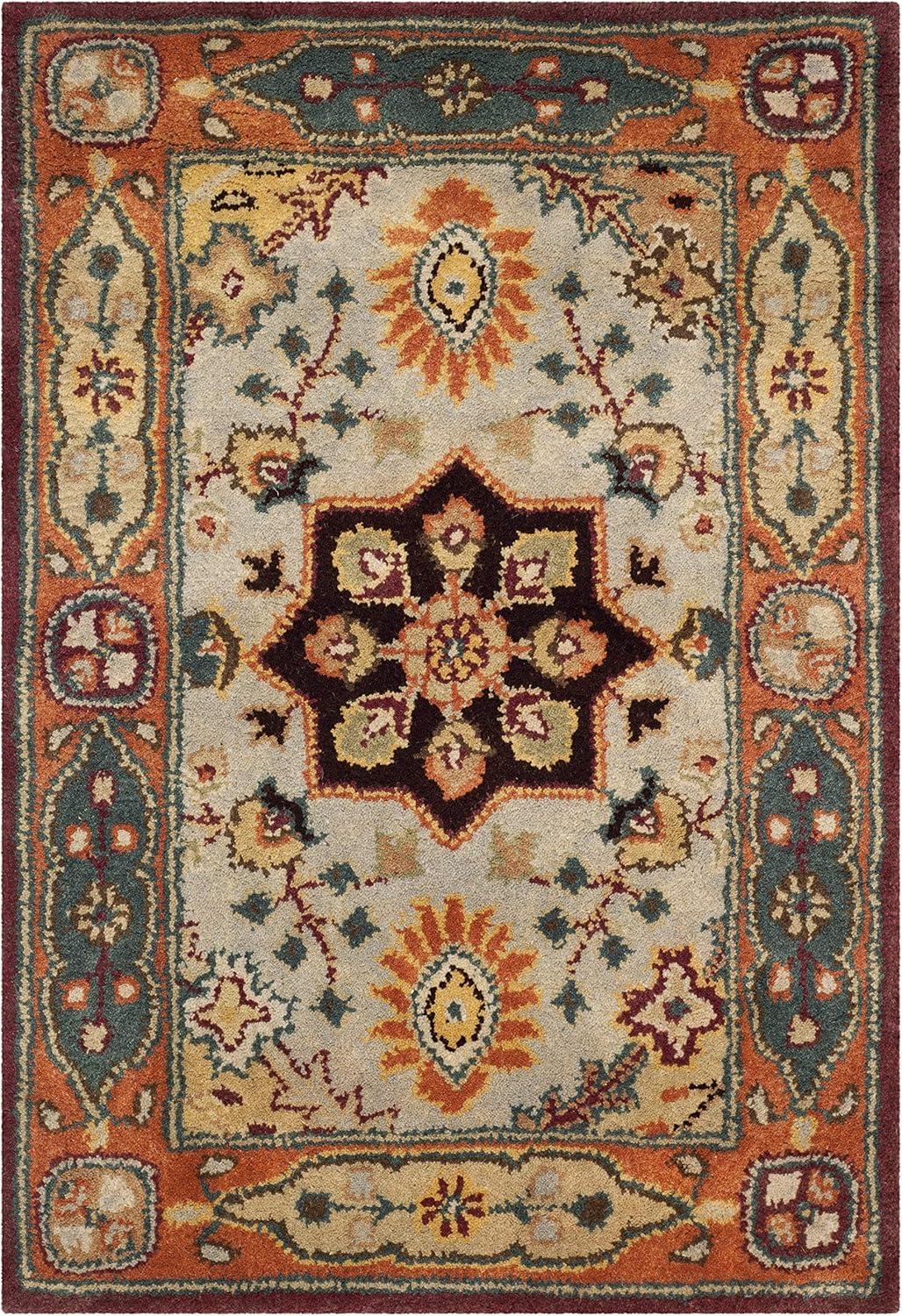 Safavieh Persian Legend Red and Rust Wool Runner Rug