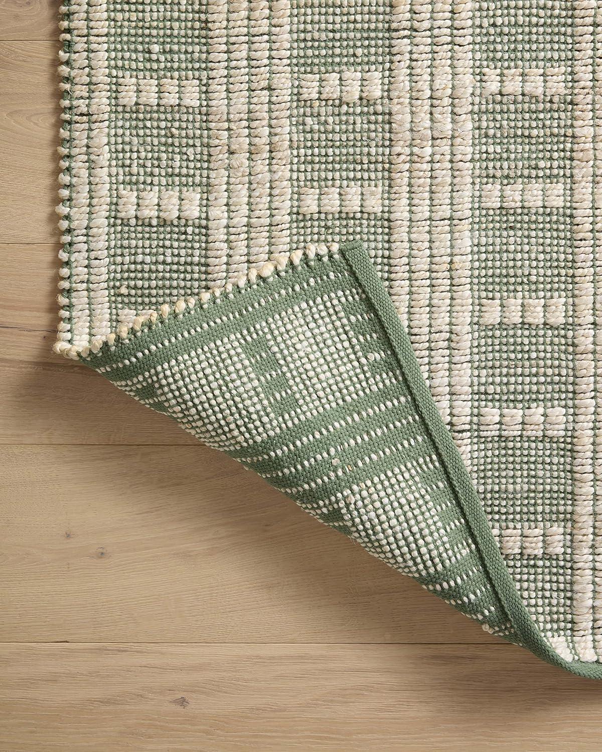 Loloi Angela Rose Colton Collection CON-03 Ivory/Sage 10'-0" x 14'-0", .38" Pile Height, Area Rug