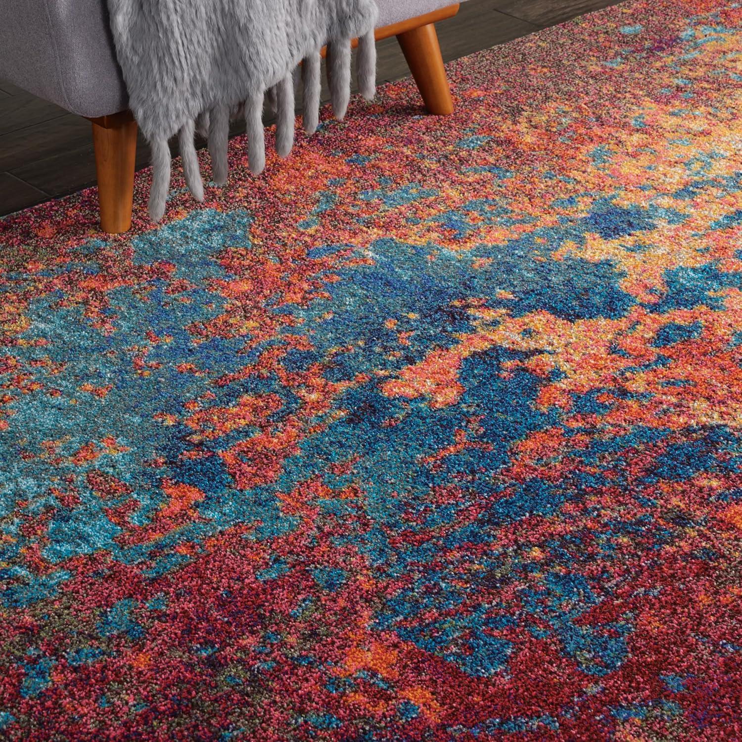 Nourison Celestial Atlantic Abstract Indoor Rug