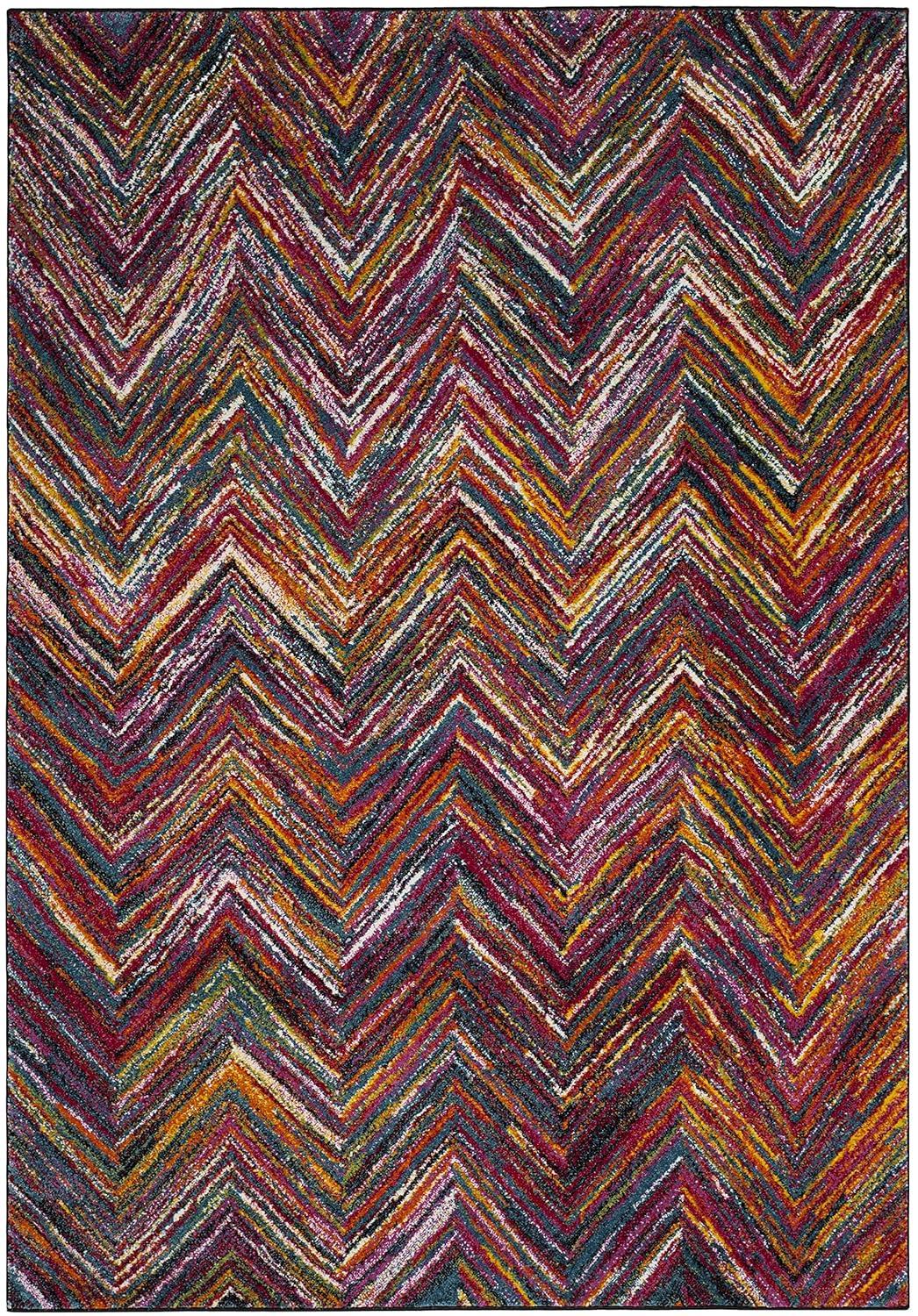 Aruba ARB505 Power Loomed Area Rug - Multi - 5'3"x7'6" - Safavieh.