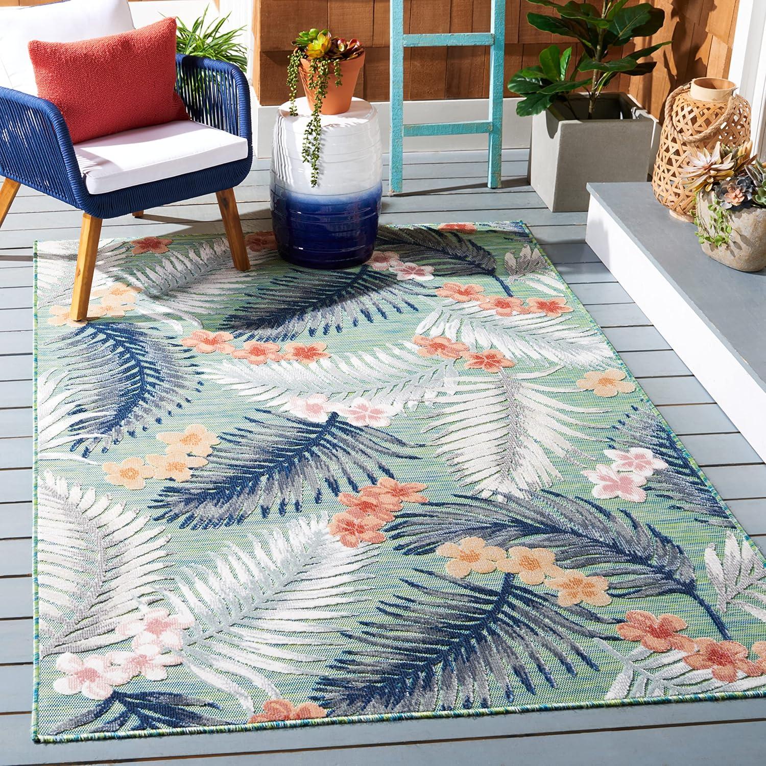 Cabana CBN451 Power Loomed Indoor/Outdoor Area Rug  - Safavieh