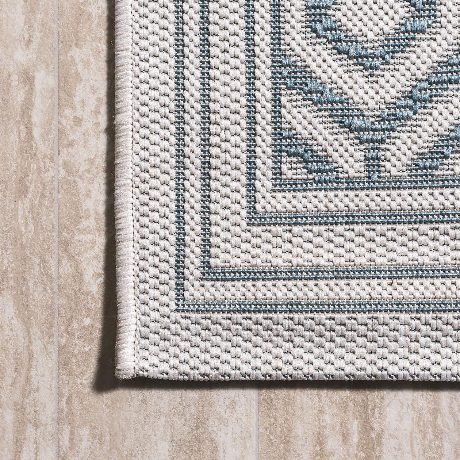 Marvao Diamond Trellis Indoor/Outdoor Area Rug - JONATHAN Y