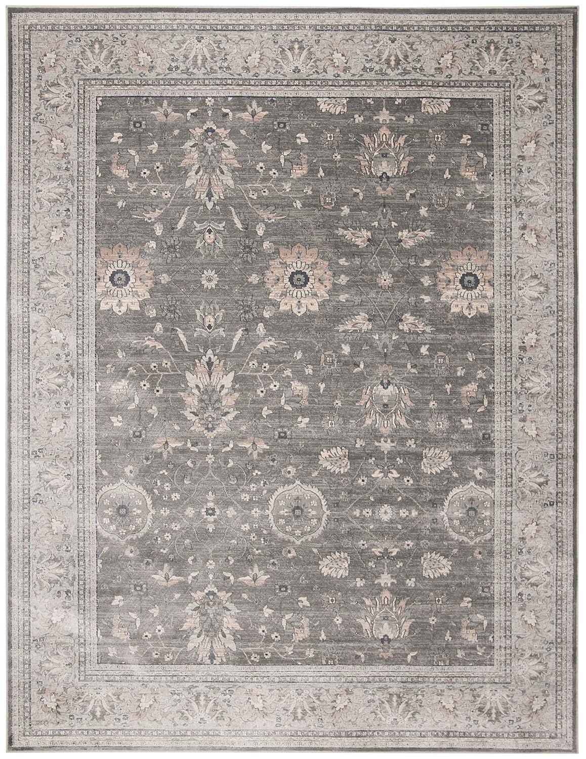 SAFAVIEH Vintage Hiren Oriental Area Rug, Grey/Beige, 8' x 10'