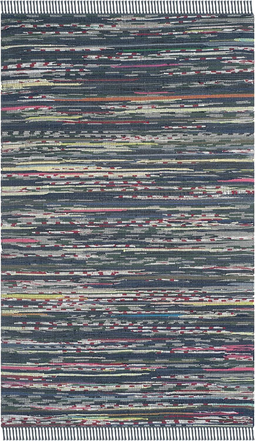 Rag Area Rug RAR121 Hand Woven Area Rug  - Safavieh