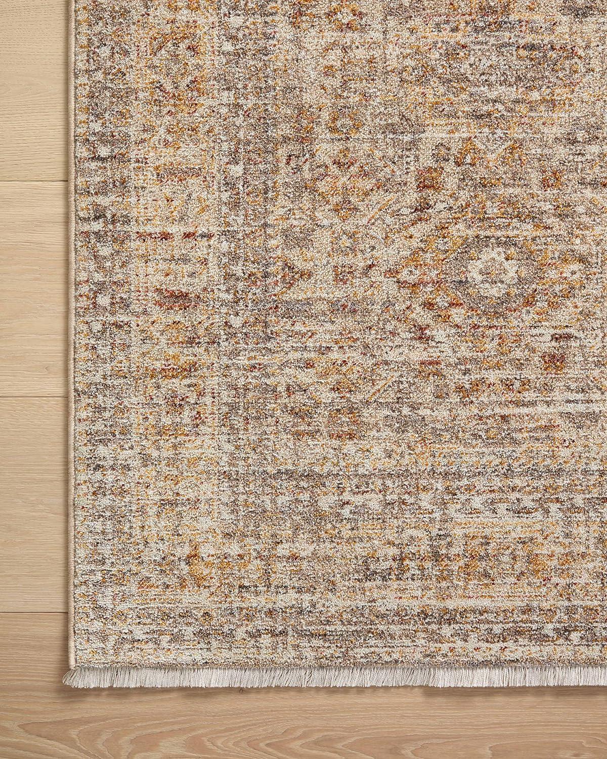 Angela Rose x Loloi Blake Oatmeal / Spice Area Rug