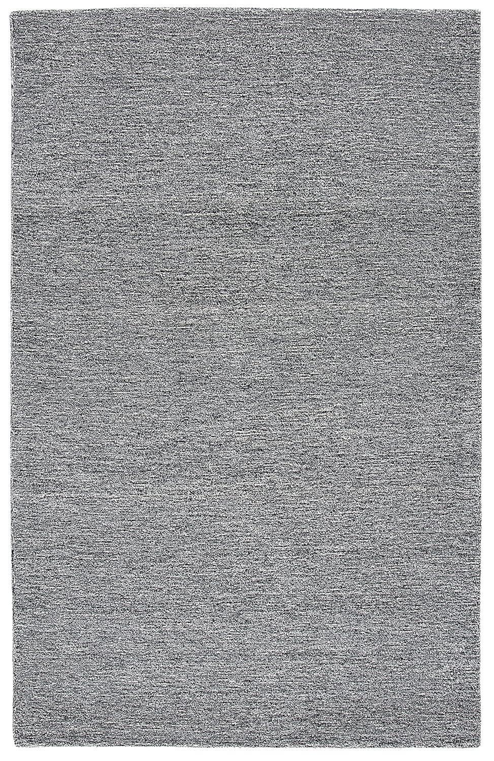 Metro MET867 Hand Tufted Indoor Area Rug - Black/Ivory - 5'x8' - Safavieh