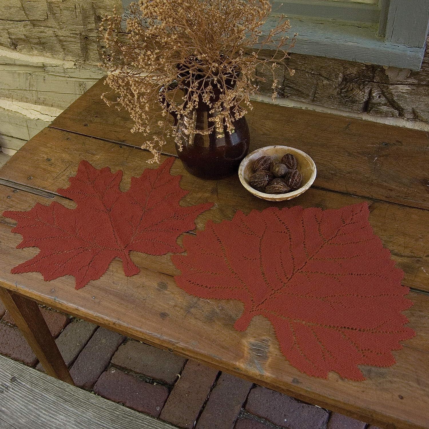 Heritage Lace Leaf Maple 14x15 Placemat (Set of 4)