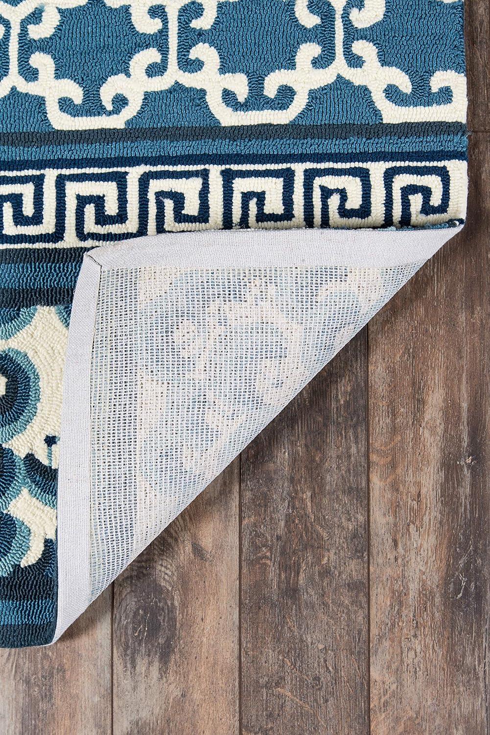 Madcap Cottage Under A Loggia Montserrat Area, Indoor Outdoor Rug, Pink, 8' X 10'