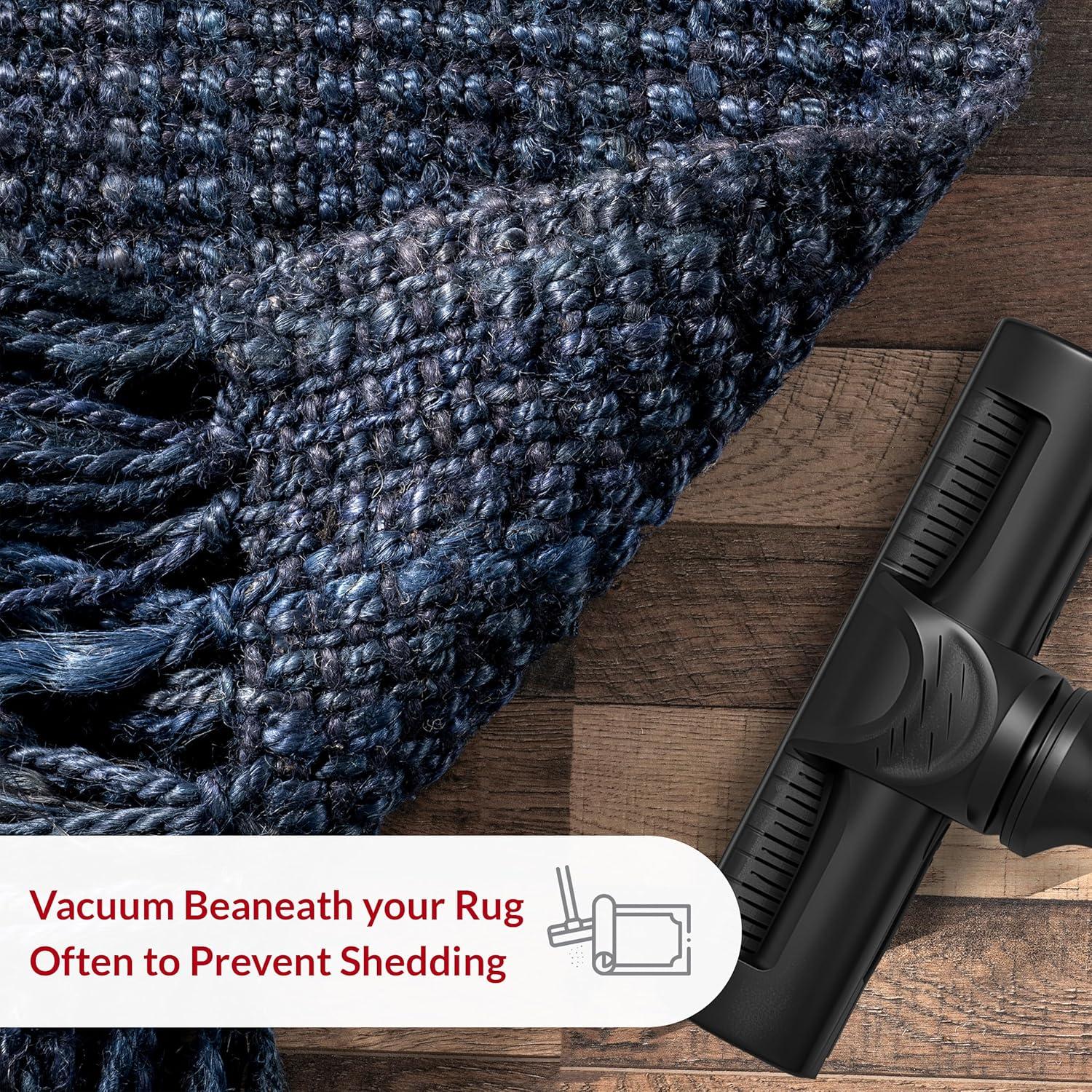 nuLOOM Daniela Chunky Jute Navy 3' x 5' Farmhouse Area Rug