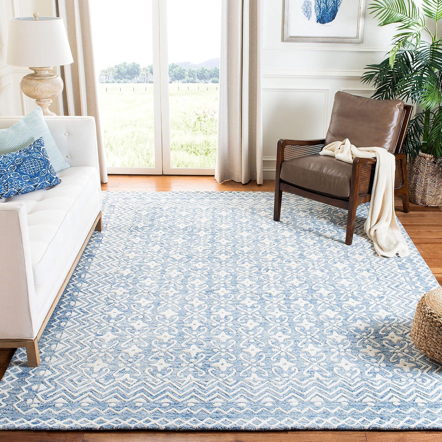 Blossom BLM114 Hand Tufted Area Rug  - Safavieh