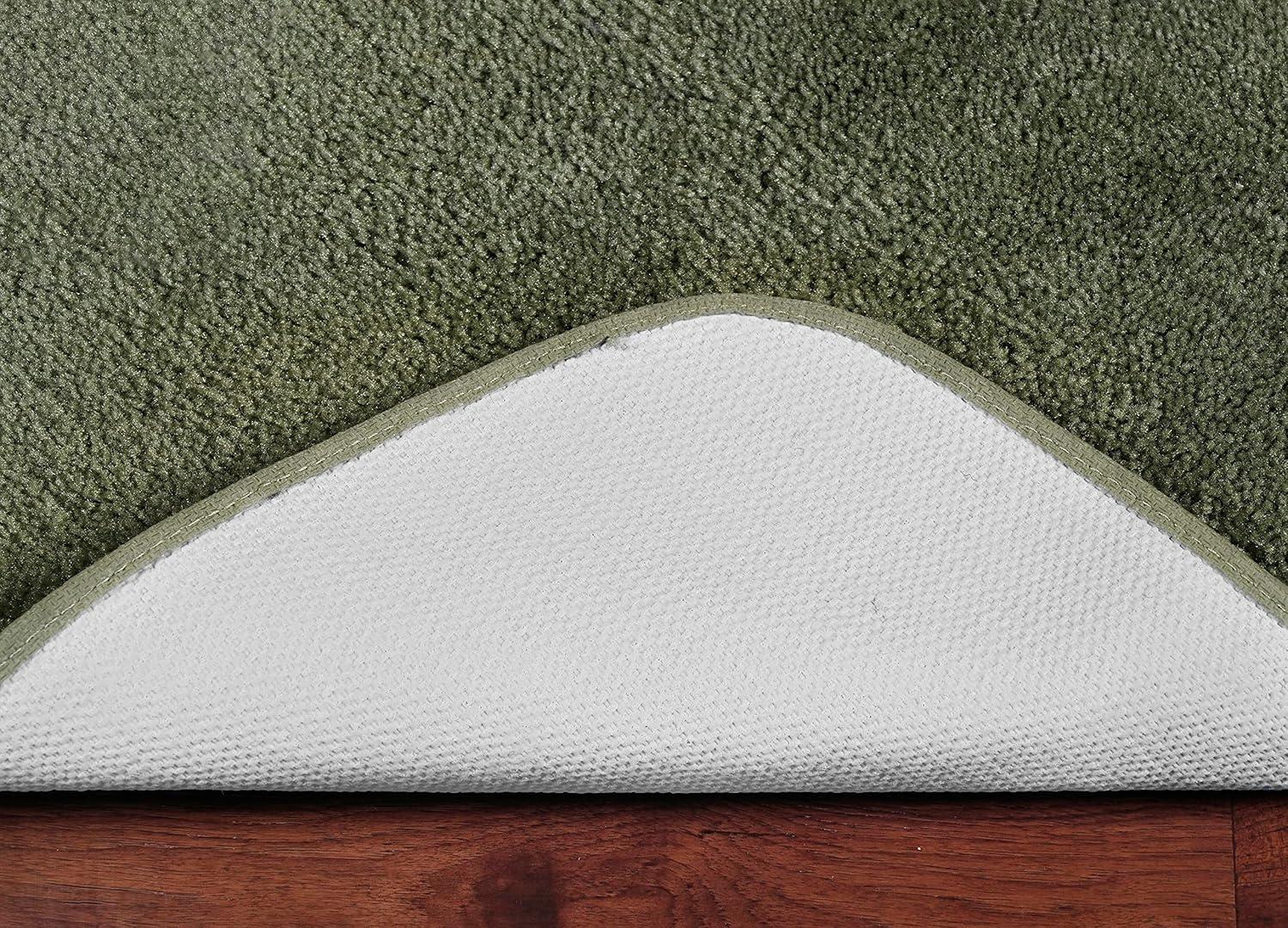 Garland Rug Traditional Nylon Washable Deep Fern 30" X 50" Bath Rug - Soft, Absorbent, And Stylish for Your Bathroom