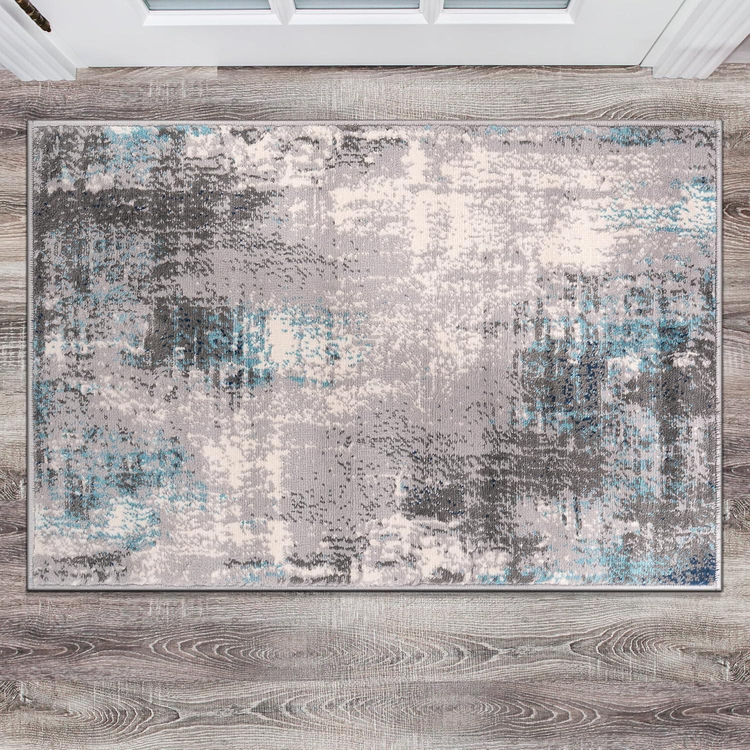 World Rug Gallery Dublin Contemporary Abstract Area Rug