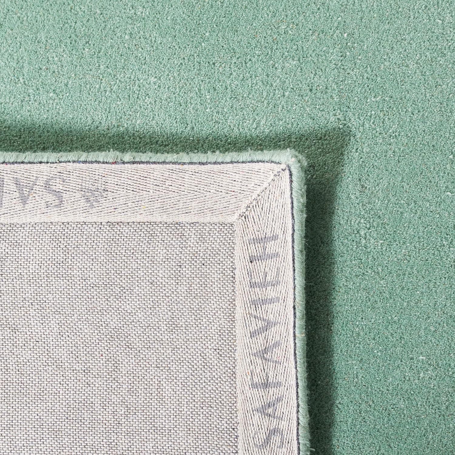 Fifth Avenue FTV128 Hand Tufted Indoor Area Rug - Green - 5'x5' - Safavieh