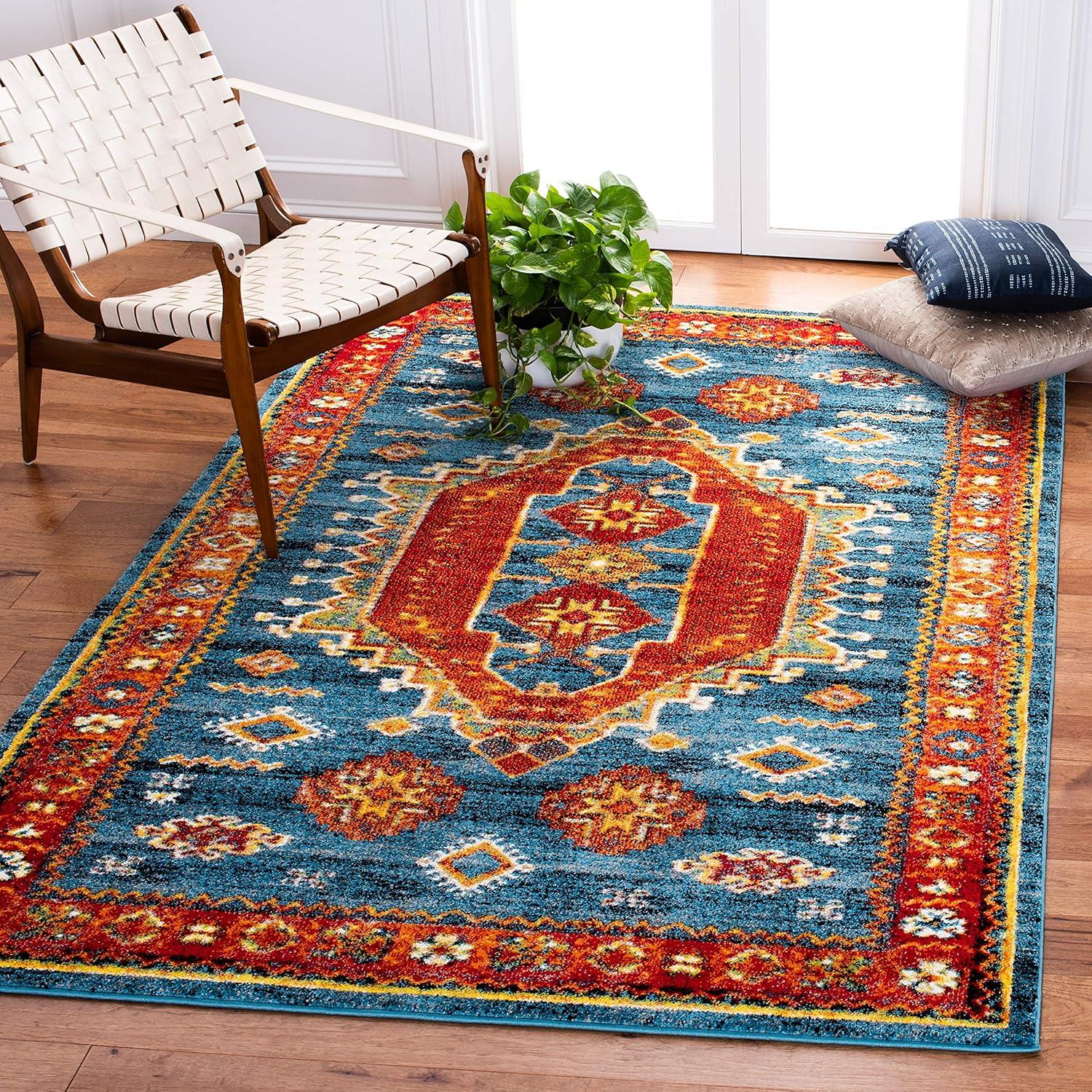 Vintage Hamadan VTH253 Power Loomed Area Rug  - Safavieh