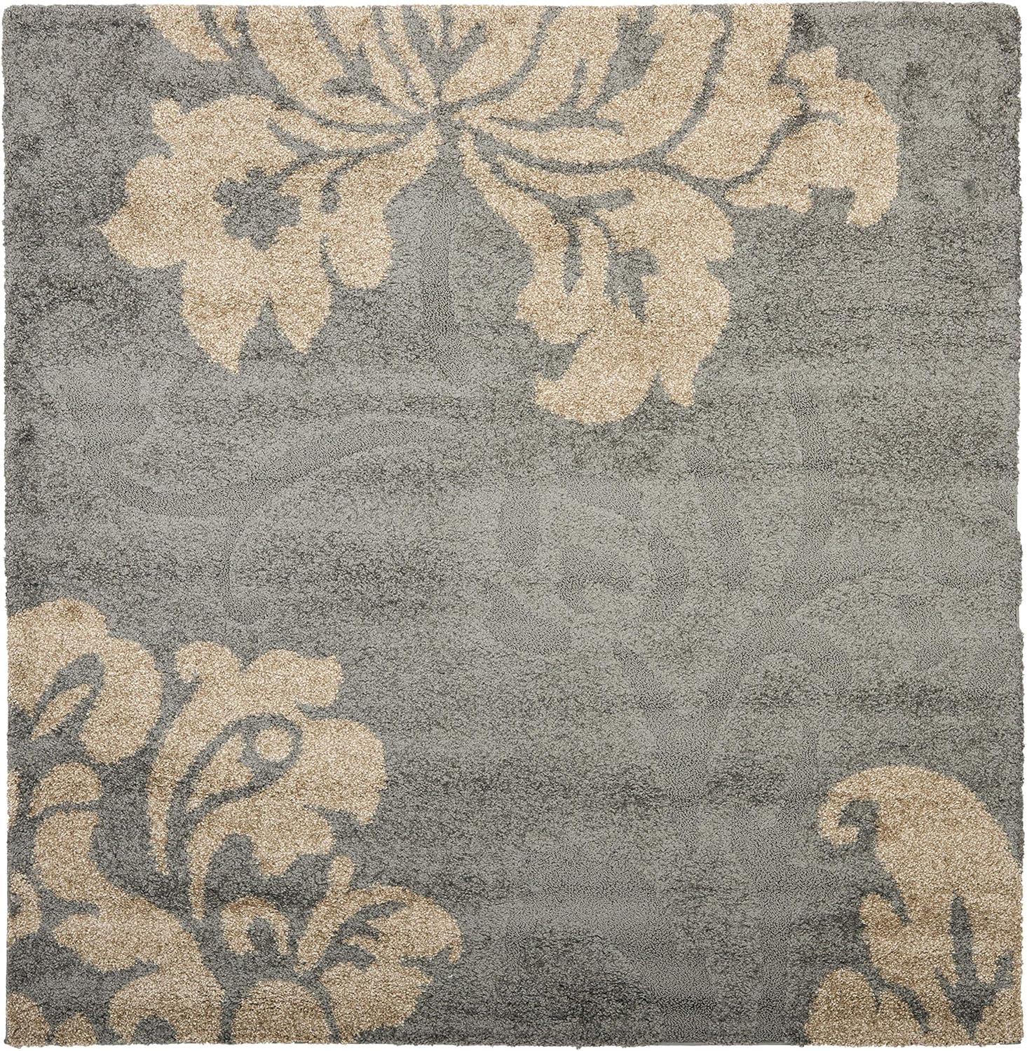 Florida Shag SG458 Power Loomed Rugs - Safavieh