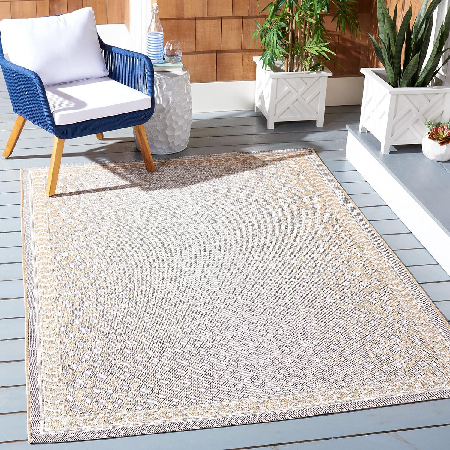 Courtyard CY6100 Power Loomed Indoor/Outdoor Area Rug  - Safavieh