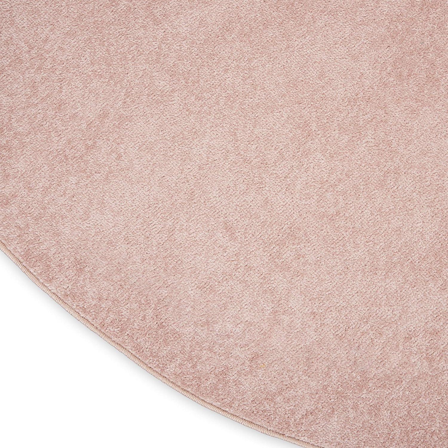 Nourison Essentials Easy Care Indoor Outdoor Area Rug - Pink 8' x Round