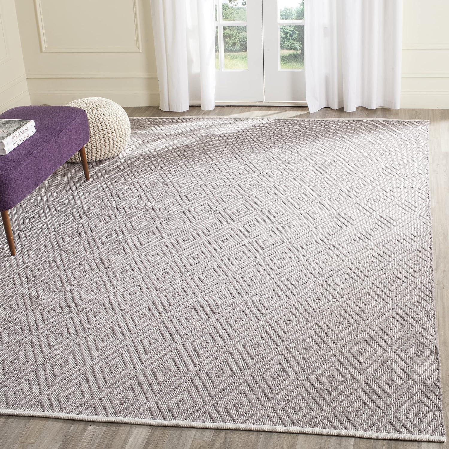 Montauk MTK811 Hand Woven Indoor Area Rug - Grey/Ivory - 8'9"x11'9" - Safavieh.