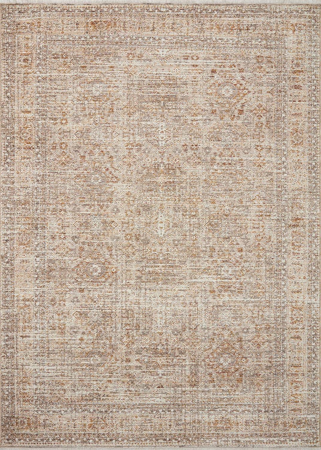 Angela Rose x Loloi Blake Oatmeal / Spice Area Rug