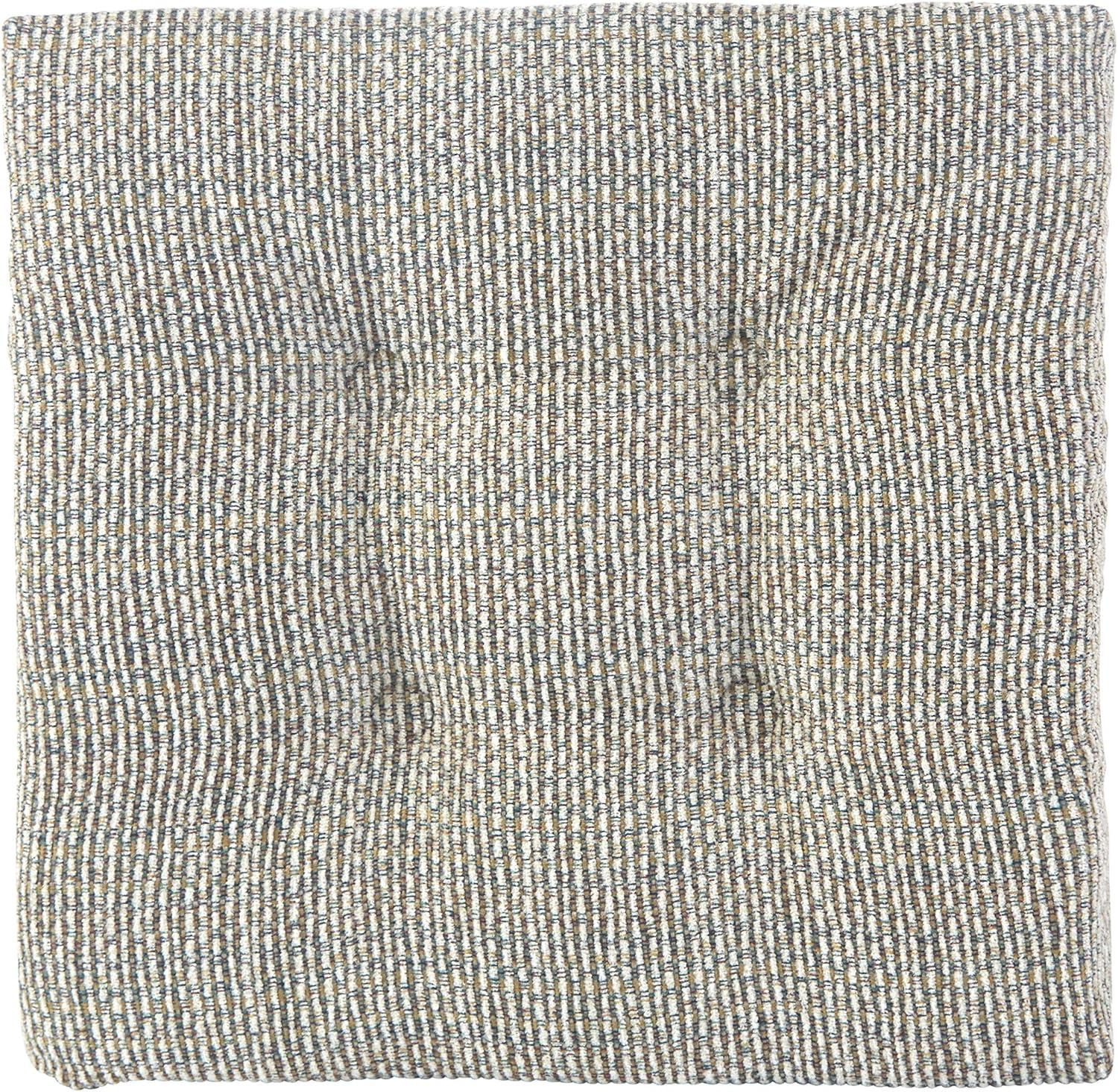 Klear Vu Gripper Square 15" x 15" Bar Stool Cushion with Velcro Straps - Set of 4
