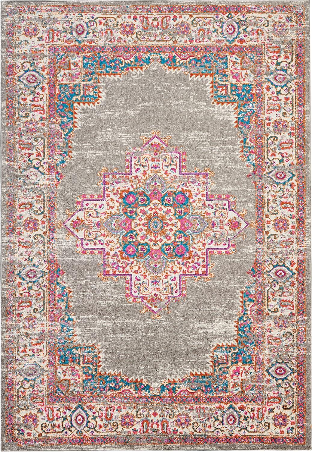 Nourison Passion Medallion Bohemian Indoor Rug