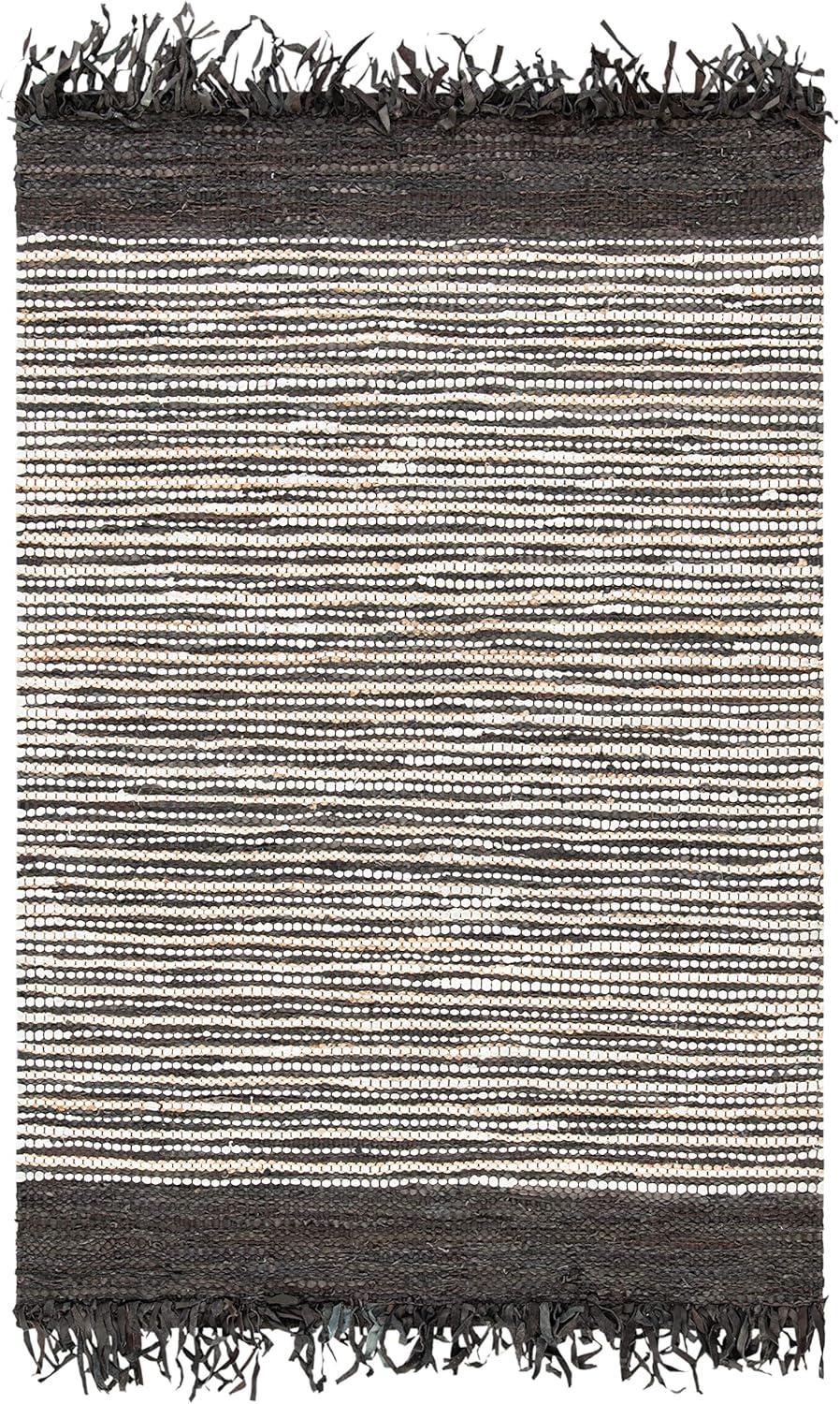 Vintage Leather VTL373 Hand Woven Area Rug  - Safavieh