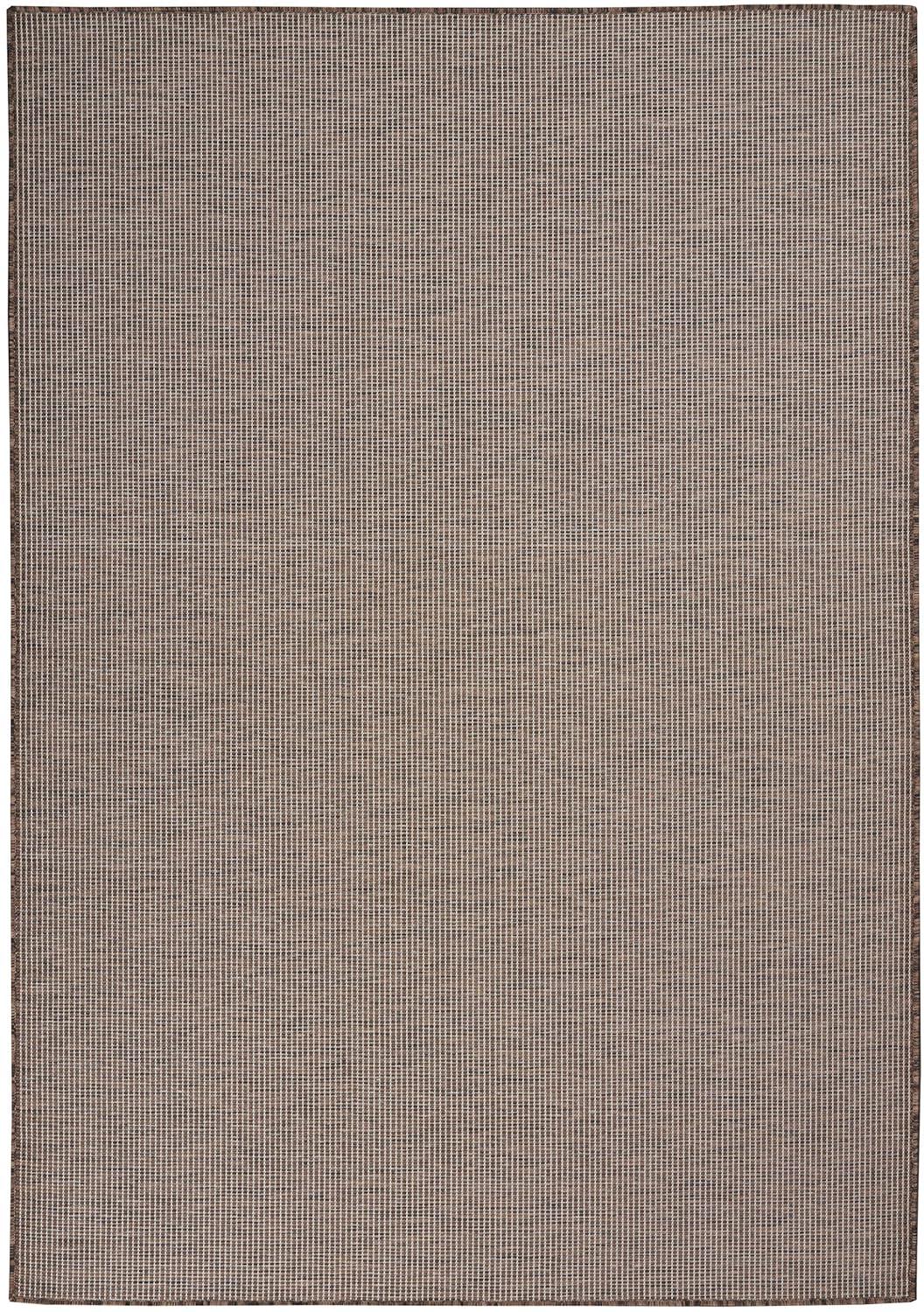 Ebern Designs Southwestern Machine Woven Polypropylene Indoor / Outdoor Area Rug in Natural