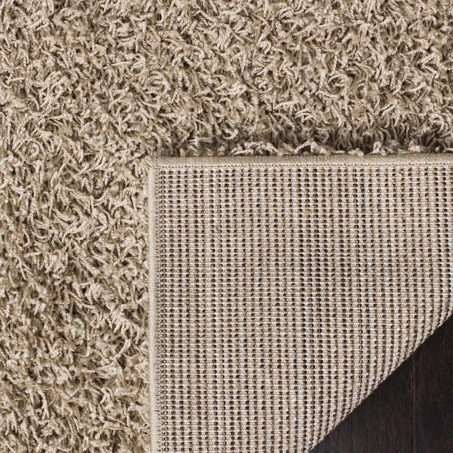 Gracie Oaks Atwell Sga-Athens Shag Performance Solid Color Rug
