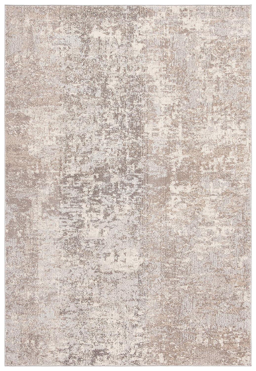Madison MAD471 Power Loomed Indoor Area Rug - Grey/Beige - 5'3"x7'6" - Safavieh