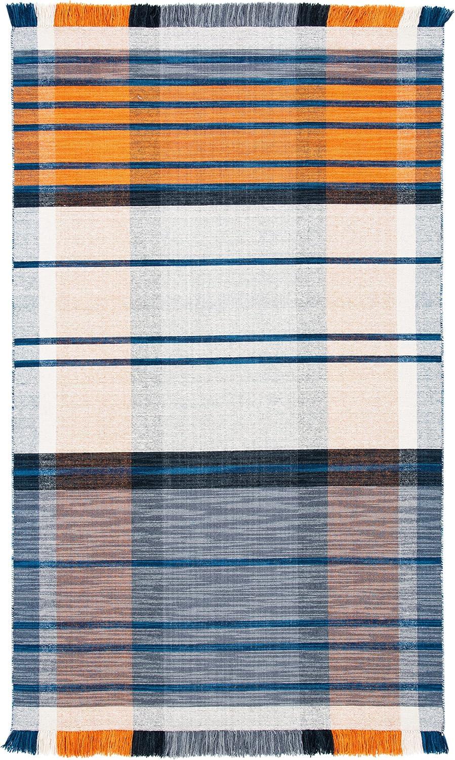 Striped Kilim STK702 Hand Woven Area Rug  - Safavieh