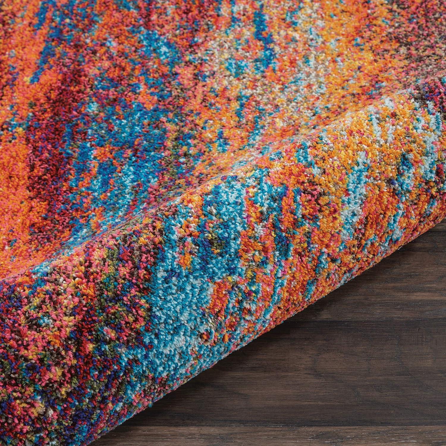 Nourison Celestial CES02 Sealife Area Rug 2'2" x 7'6"