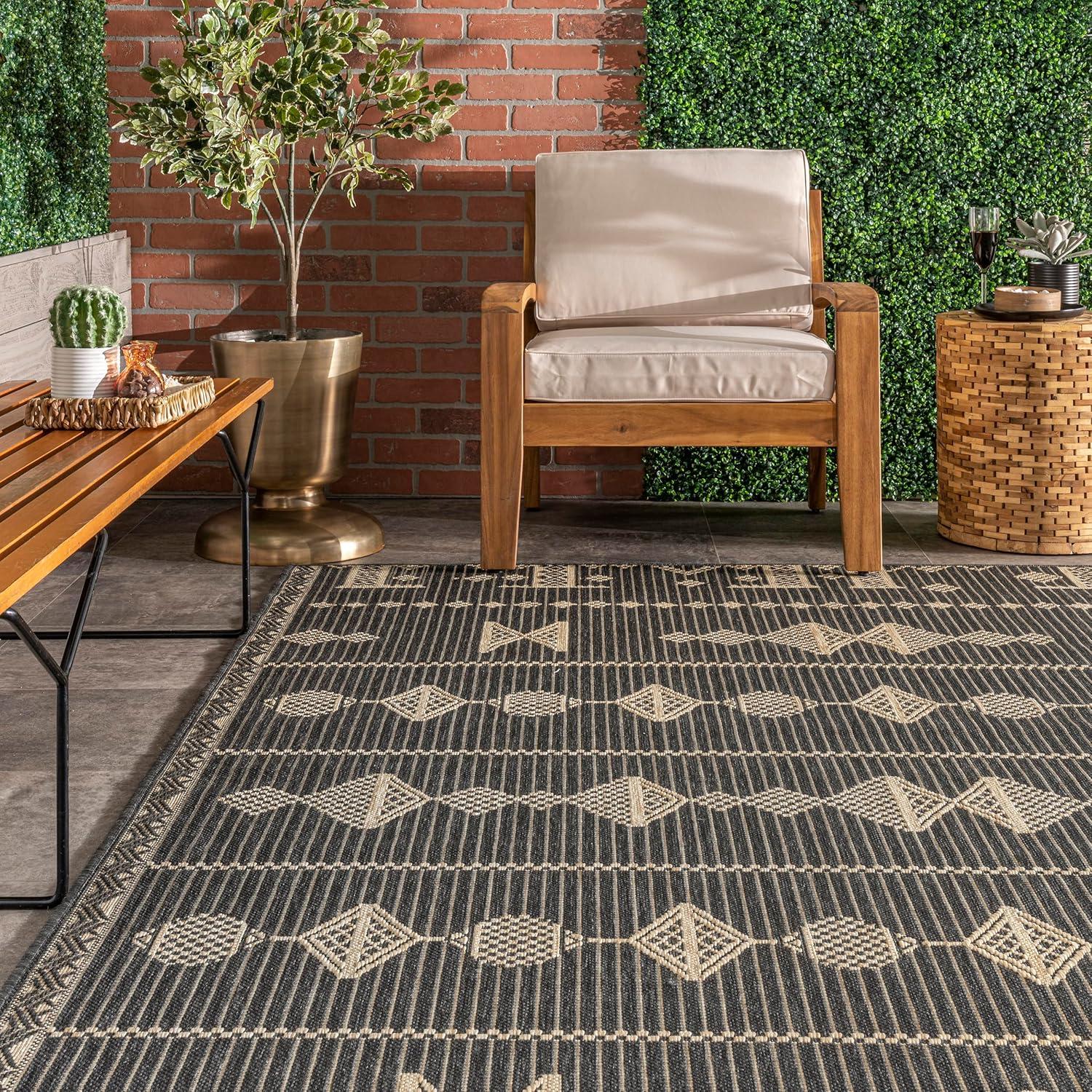 nuLOOM Cari Moroccan Global Indoor and Outdoor Area Rug