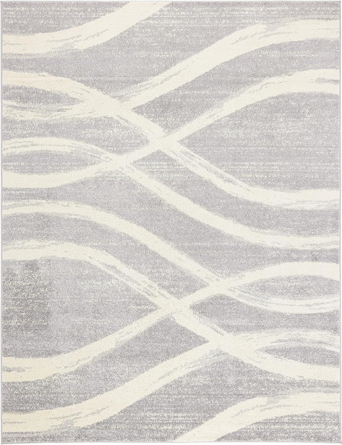 SAFAVIEH Adirondack Isidor Geometric Area Rug, Grey/Cream, 11' x 15'