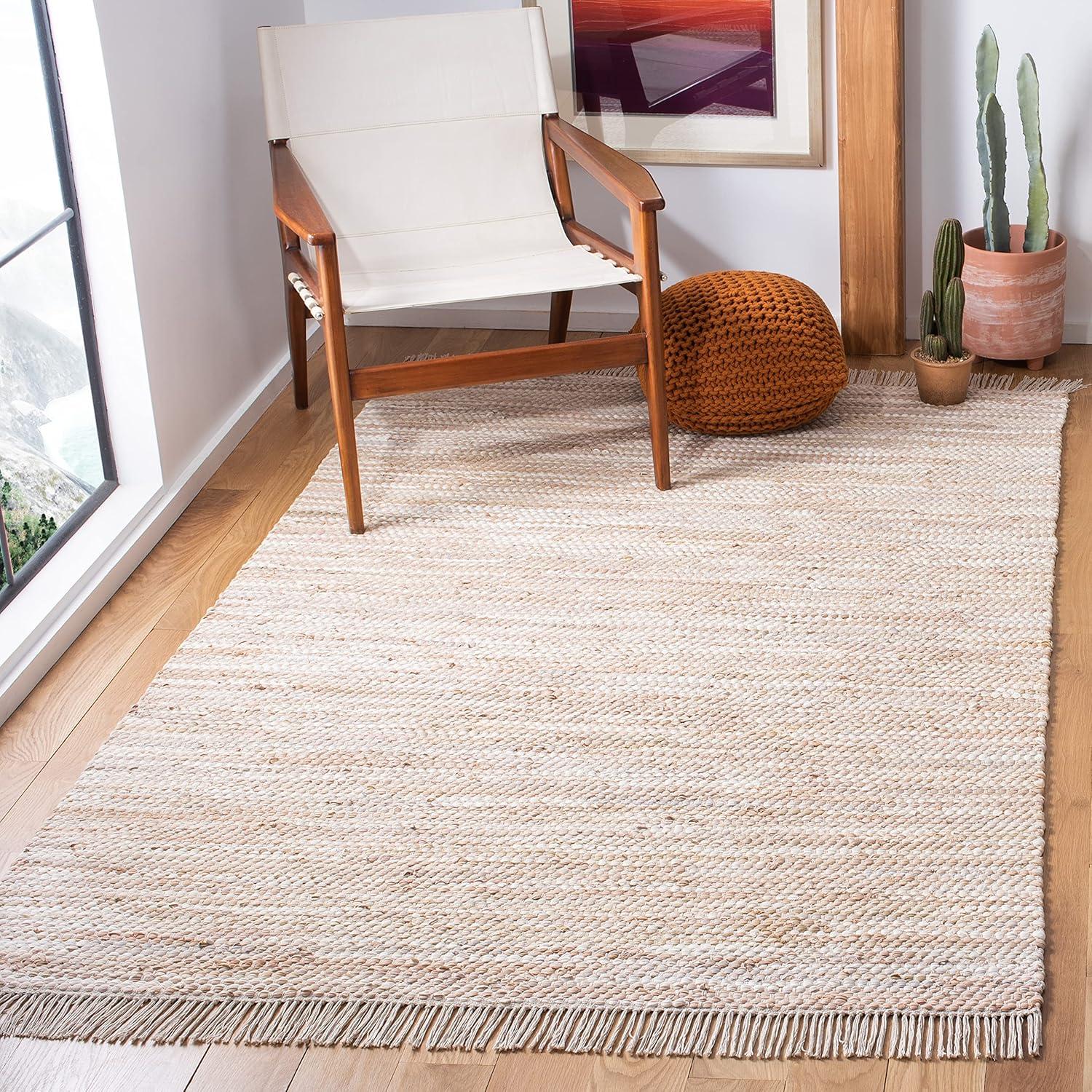 Montauk MTK251 Hand Woven Area Rug - Beige - 3'x5' - Safavieh.