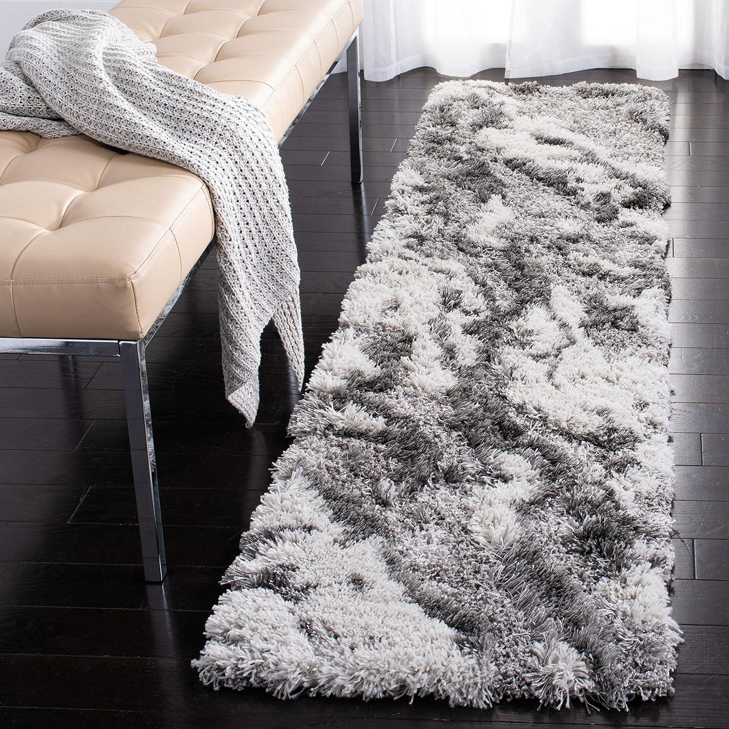 Horizon Shag 800 HZN890 Power Loomed Rugs - Safavieh