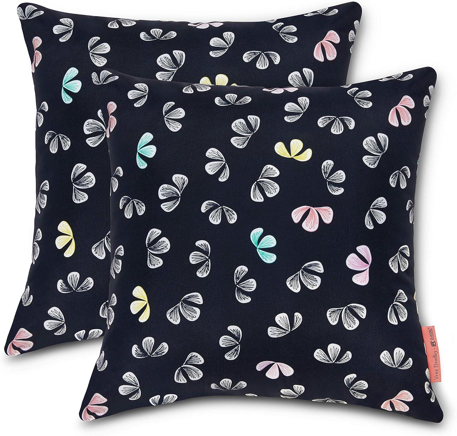 Vera Bradley Vera Bradley Island Outdoor Square Pillow Cover & Insert (Set of 2)