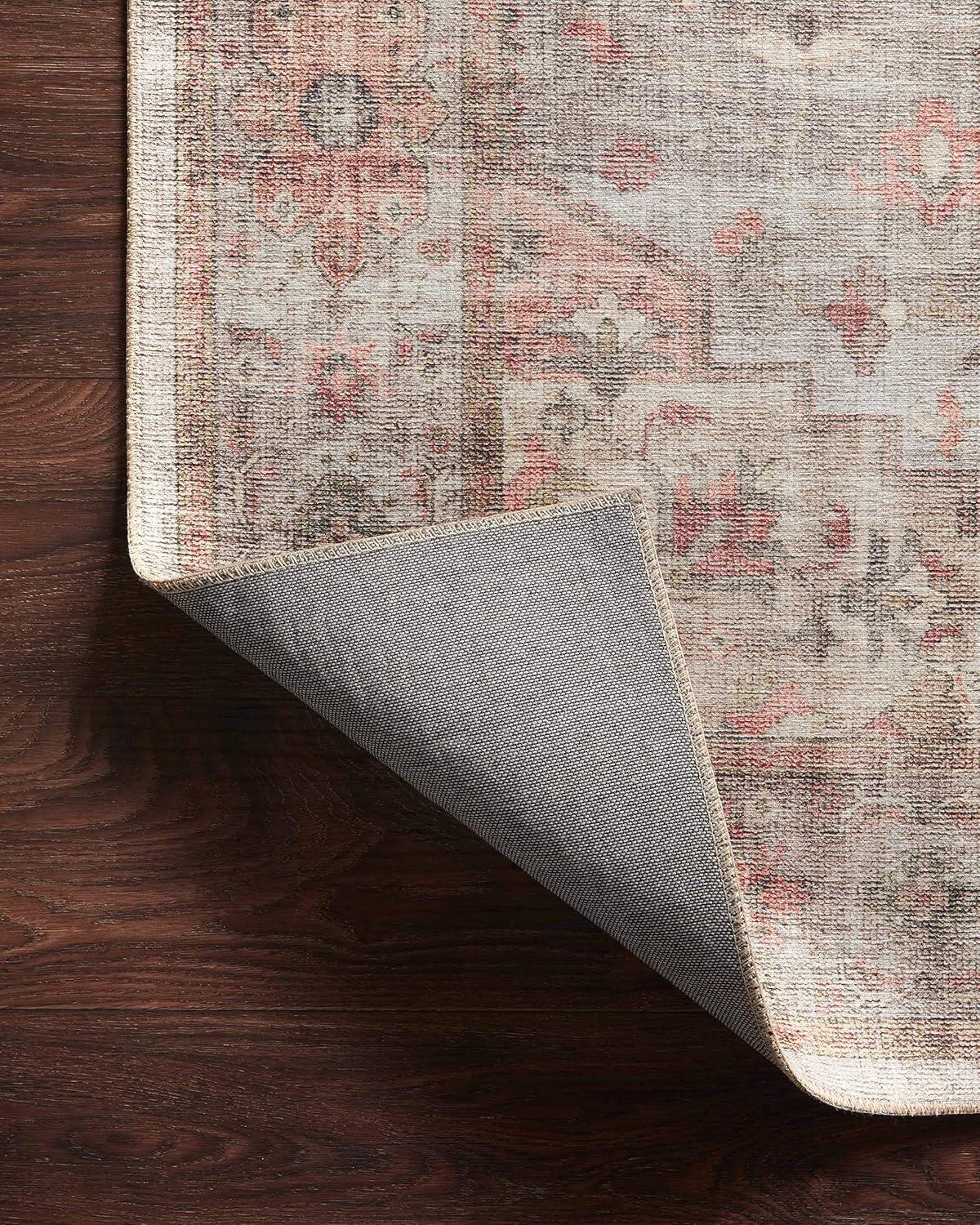 Loloi II Heidi Collection HEI-02 Dove / Spice, Oriental Area Rug 2'-0" x 5'-0"