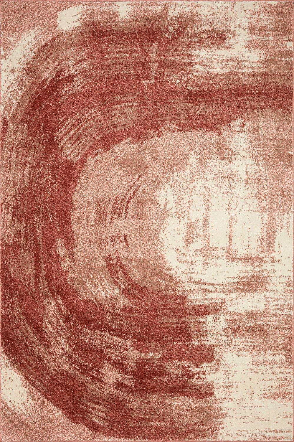 Loloi II Spirit Collection SPI-03 Rose/Spice 2'-7" x 8'-0" Runner Rug