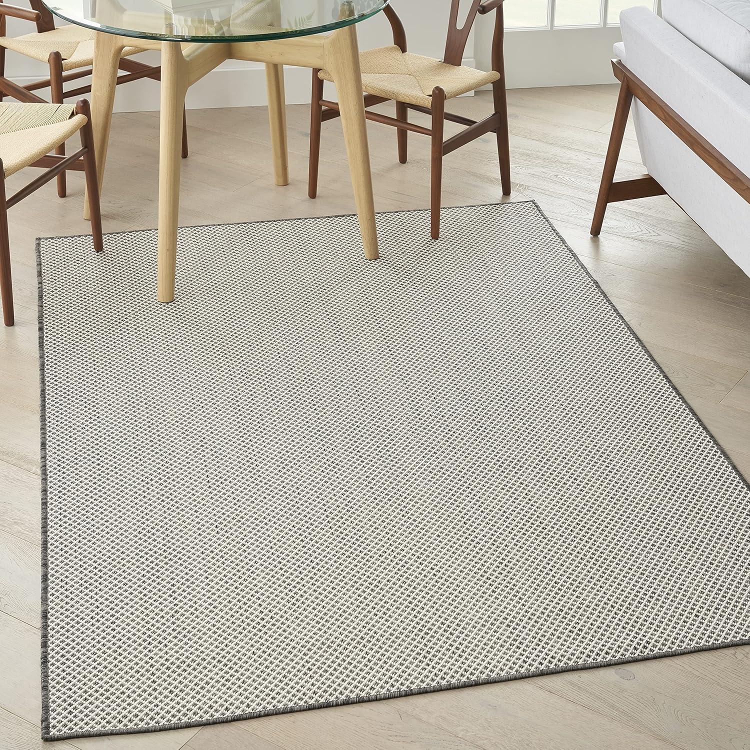 Courtyard Geometric Rug