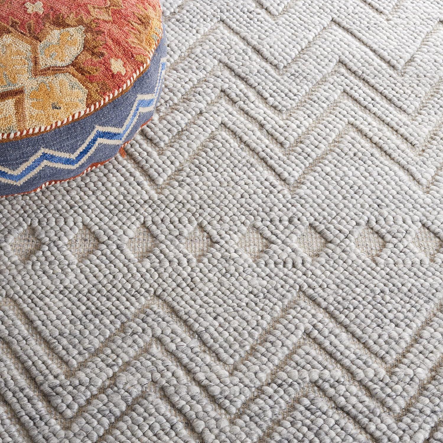 Natura NAT128 Hand Woven Indoor Accent Rug - Grey - 3'x5' - Safavieh