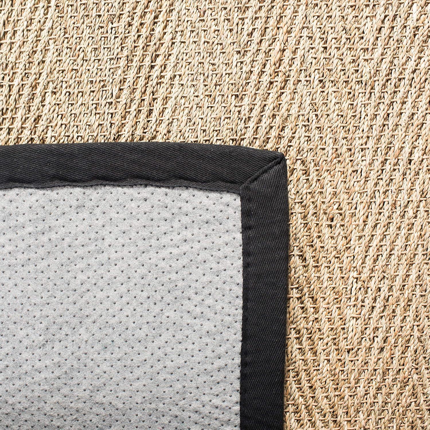 Natural Fiber NF115 Power Loomed Indoor Accent Rug - Natural/Black - 3'x5' - Safavieh