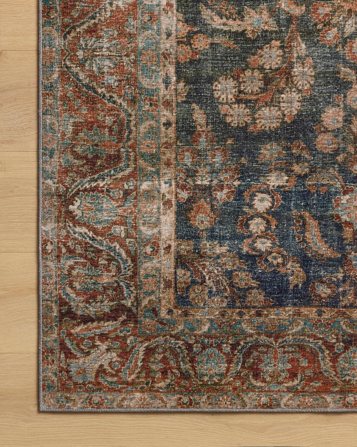 Chris Loves Julia x Loloi Chris Loves Julia x Loloi Jules Ocean / Spice Area Rug